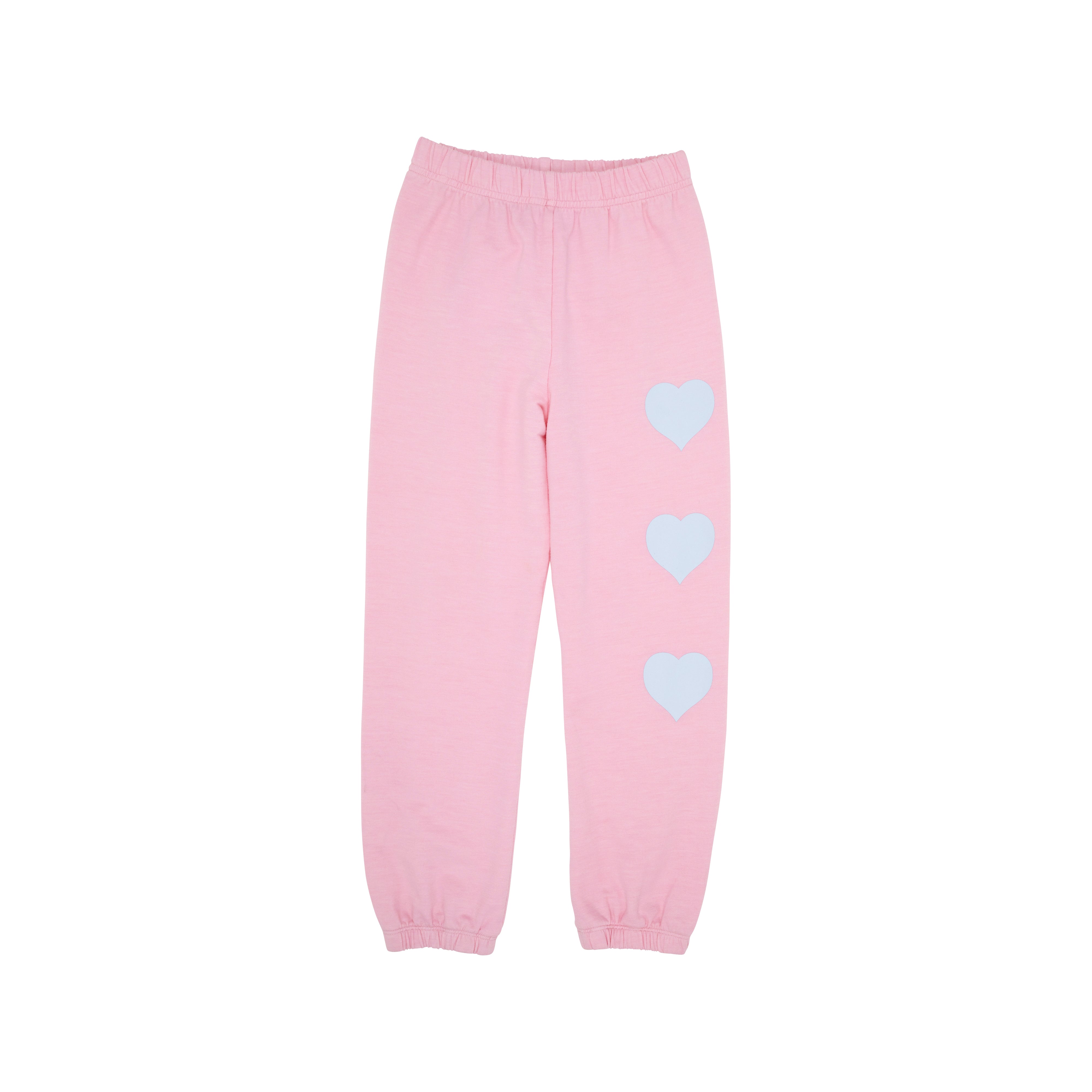 Gates Sweeney Sweatpants - Pier Party Pink with Buckhead Blue Hearts ...