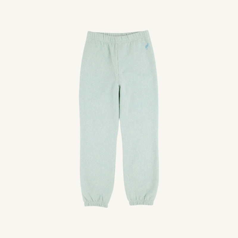 Gates Sweeney Sweatpants (Heathered) - Sea Island Seafoam with Barrington Blue Stork
