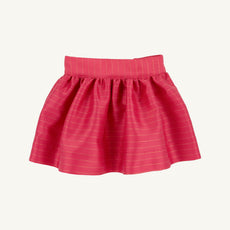 Grandccasion™ McPrimm Party Skirt - Raleigh Raspberry Metallic Stripe