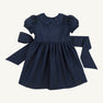 Grandccasion™ Cindy Lou Sash Dress - Nantucket Navy