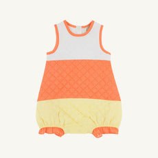 Happy Halloween Candy Corn Costume (Infant) - Worth Avenue White with Tega Cay Tangerine Micro Dot & Lake Worth Yellow