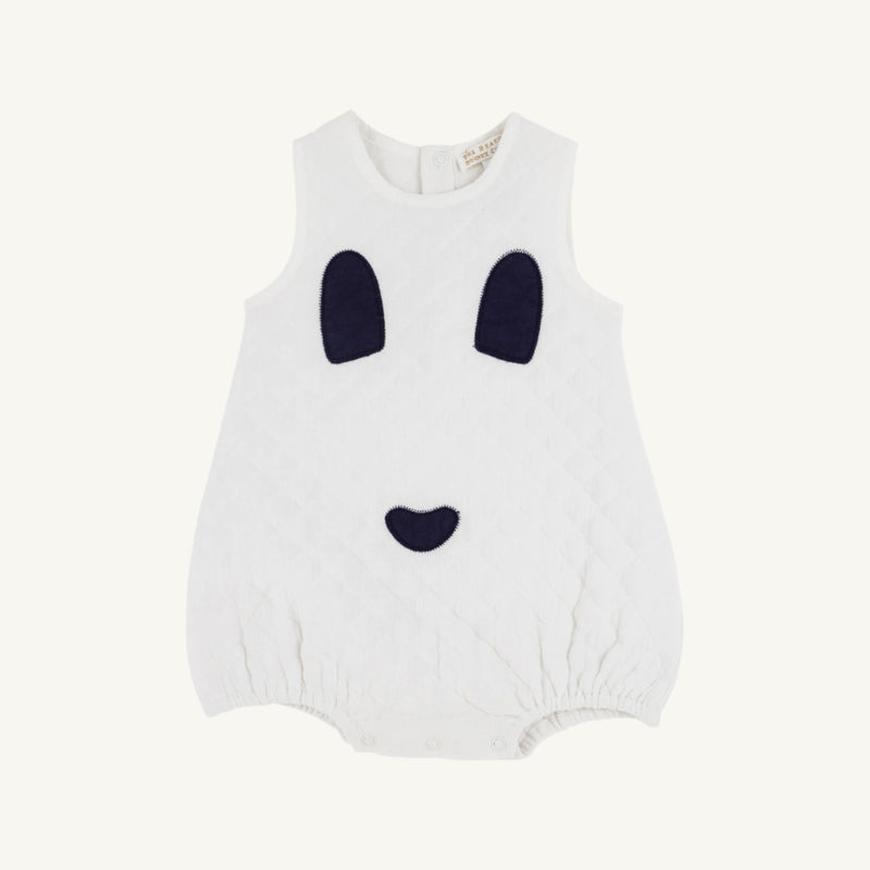 Happy Halloween Ghost Costume (Infant) - Worth Avenue White with Nantucket Navy