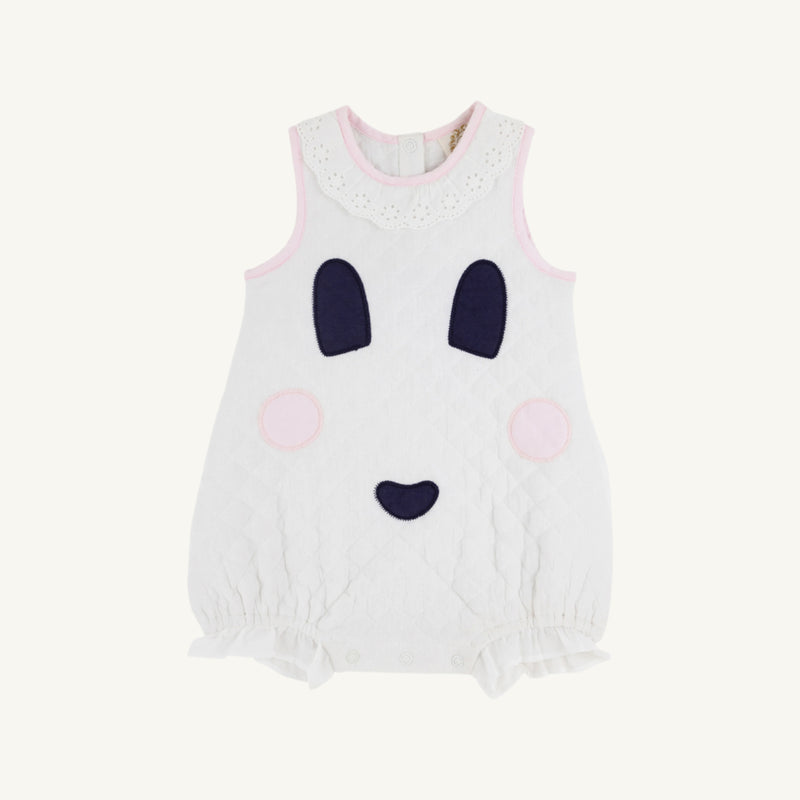Happy Halloween Ghost Costume (Infant) - Worth Avenue White, Nantucket Navy, and Palm Beach Pink