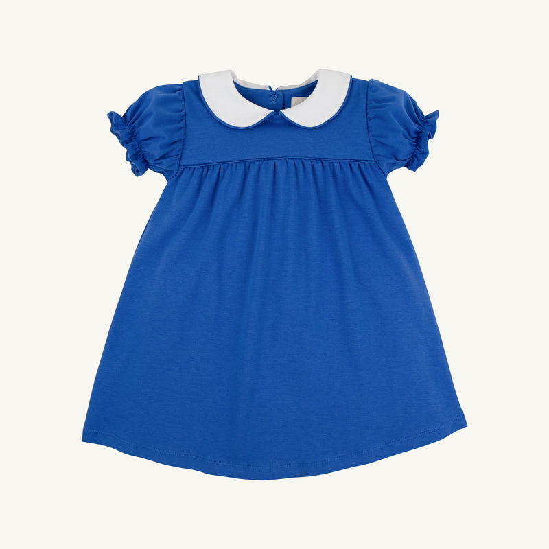 Holly Day Dress - Rockefeller Royal with Worth Avenue White