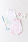 Patton Play Bubble - Pier Party Pink Stripe with Pier Party Pink