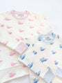 Cassidy Comfy Crewneck - Merrimack Quack Quacks (Palm Beach Pink)