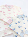 Cassidy Comfy Crewneck - Merrimack Quack Quacks (Palm Beach Pink)