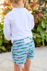 Tortola Trunks - See Ya Later Alligator with Palm Beach Pink