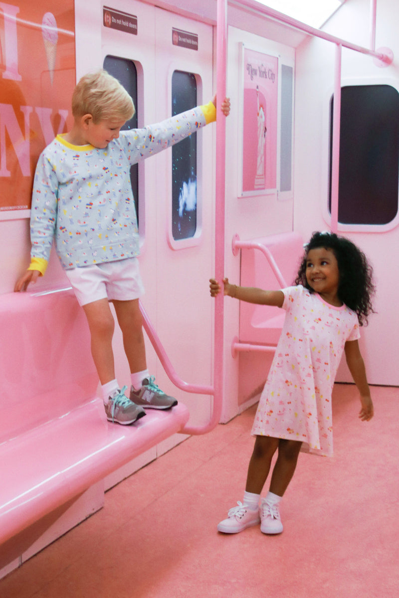 Polly Play Dress - Ice Cream Daydream (Strawberry Pink)
