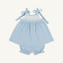 Idabelle Bloomer Set - Buckhead Blue with Worth Avenue White Eyelet