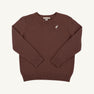 Isaac's Sweater - Gray Bay Brown with Palmetto Pearl Stork