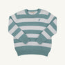 Isaac's Sweater - Old Greenwich Green Stripe