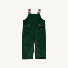 Ivy League Longall - Grier Green Corduroy with Easton Pond Plaid