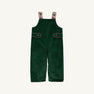 The Ivy League Longall in Grier Green Corduroy with Easton Pond Plaid by The Beaufort Bonnet Company features buttoned side tabs and adjustable shoulder straps, shown against a plain white background.