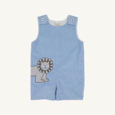 Jack Keene Jon Jon (Corduroy) - Beale Street Blue with Lion Embroidery