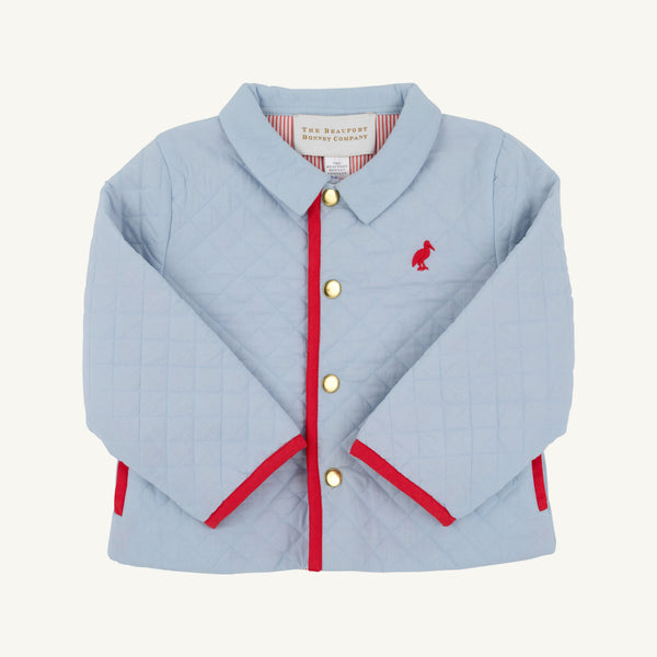 Jude Jacket - Beale Street Blue with Richmond Red Stripe