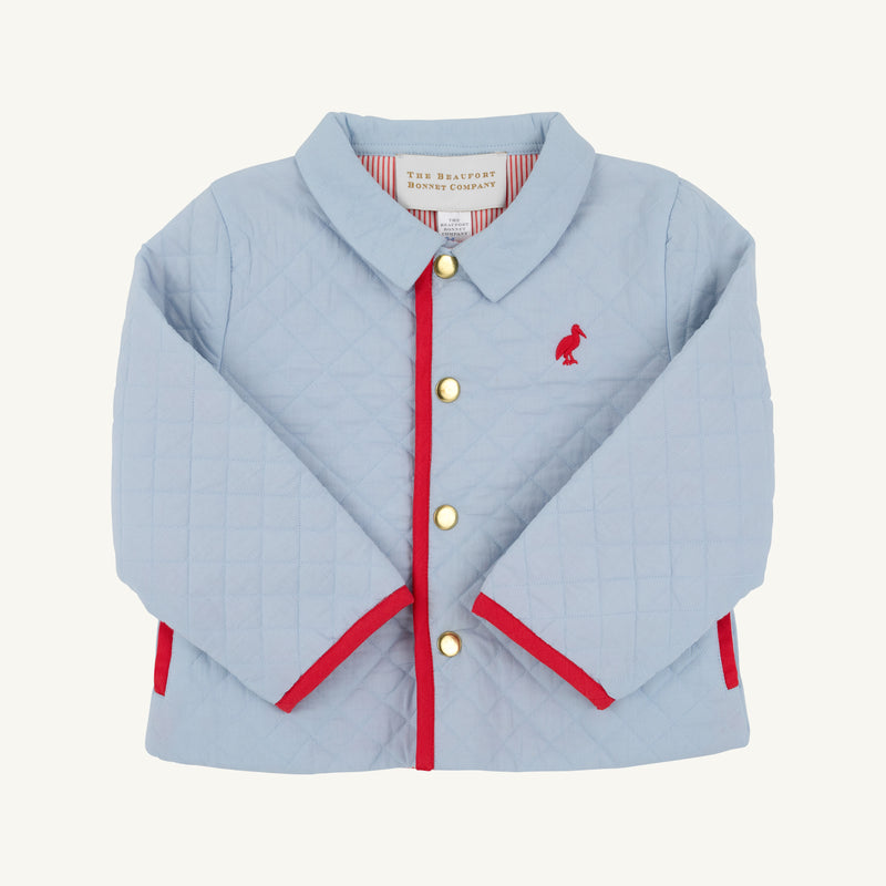 Jude Jacket - Beale Street Blue with Richmond Red Stripe