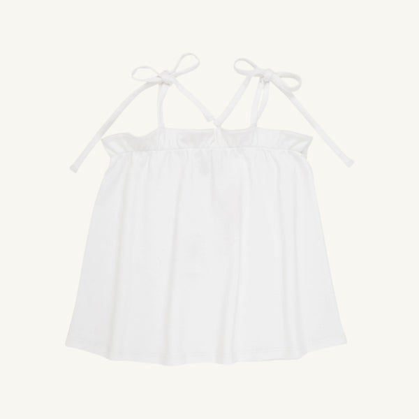 Lainey's Little Top (Pima) - Worth Avenue White