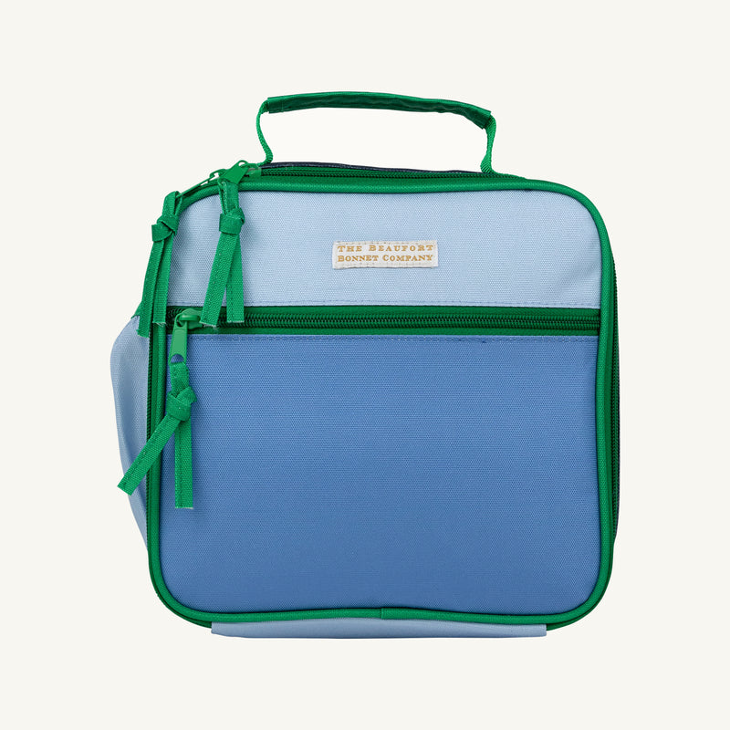 Leighton Lunch Box - Beale Street Blue, Barbados Blue, Nantucket Navy & Kiawah Kelly Green