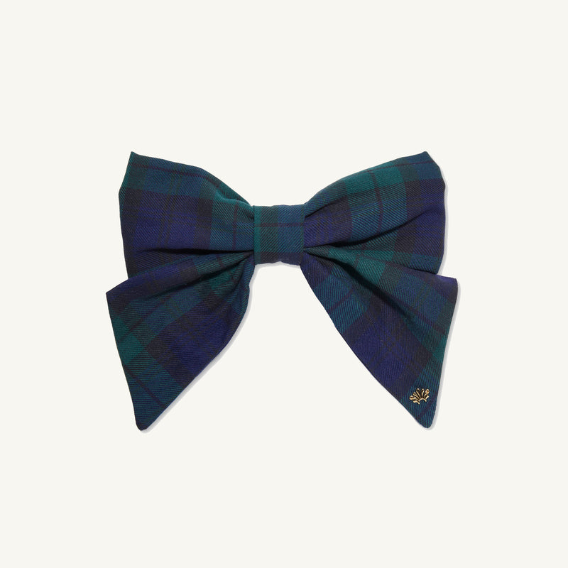 T.B.B.C. x Lele Sadoughi Natalia Barrette (Kids) - Berwick Black Watch