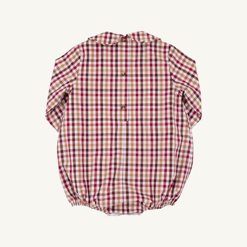 Long Sleeve Boone Bubble - Easton Pond Plaid