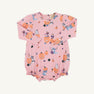 Long Sleeve Penny's Play Bubble - Candy & Critters (Sandpearl Pink)