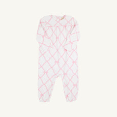 Long Sleeve Penny's Playsuit - Belle Meade Bow