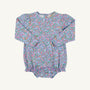 Long Sleeve Penny's Play Bubble - Mountain Brook Mini Floral (Parrot Cay Coral)