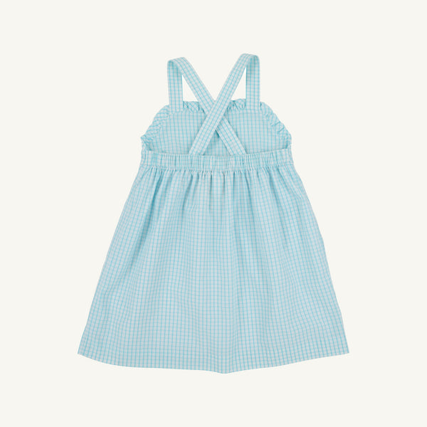 Macy Drew Dress - Belhaven Blue Windowpane