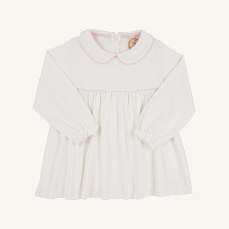 Maude's A Line Top - Palmetto Pearl & Palm Beach Pink