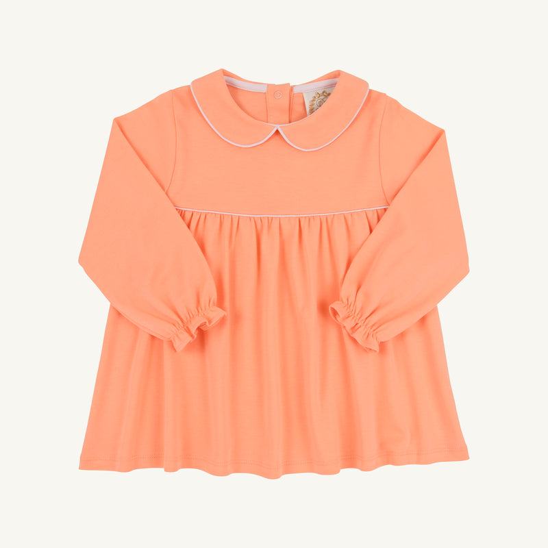 Maude's A Line Top - Seashore Sherbet with Palm Beach Pink
