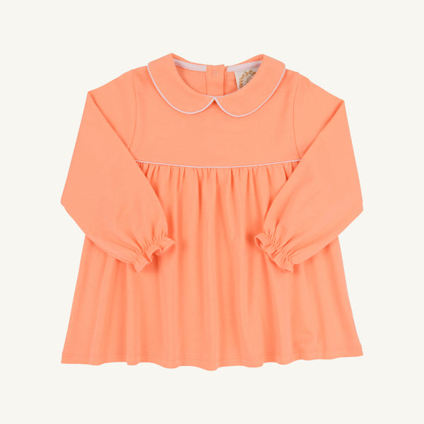 Maude's A Line Top - Seashore Sherbet with Palm Beach Pink