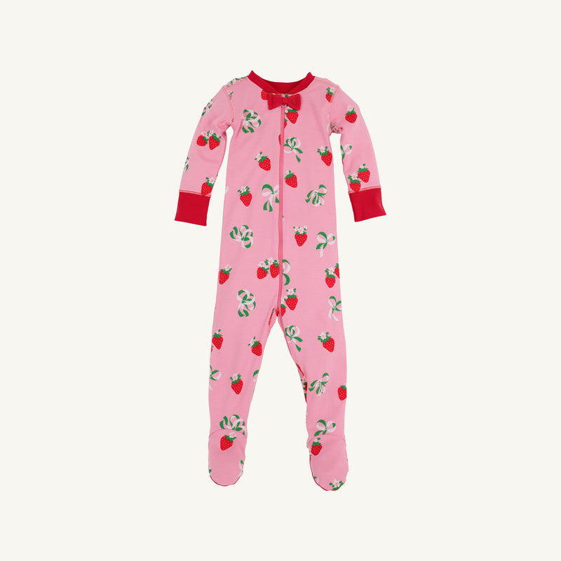 Noelle's Night Night - Bow and Berry (Hamptons Hot Pink) with Richmond Red