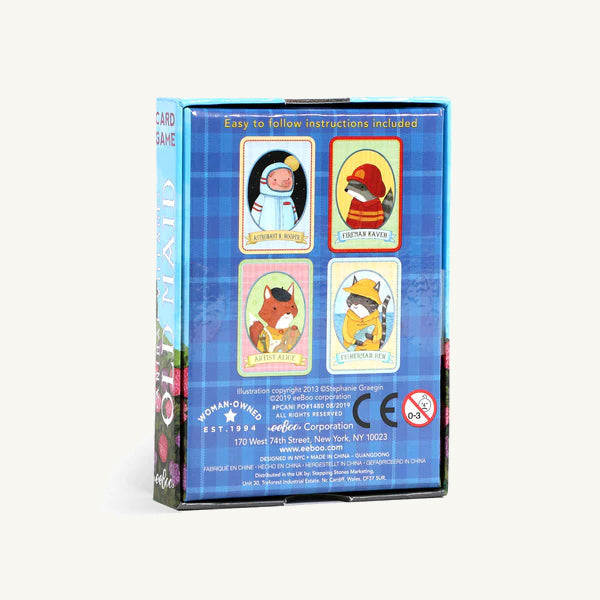 Animal Old Maid Card Game - eeBoo