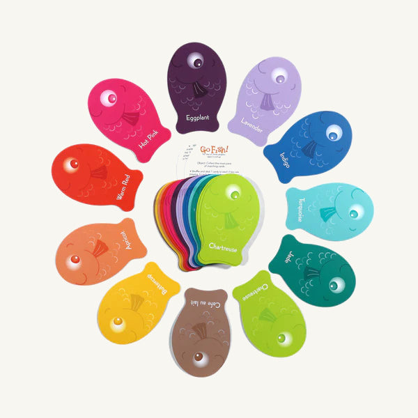 Color Go Fish Card Game - eeBoo