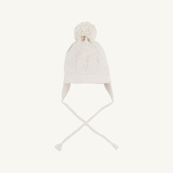 Parrish Pom Pom Hat - Palmetto Pearl