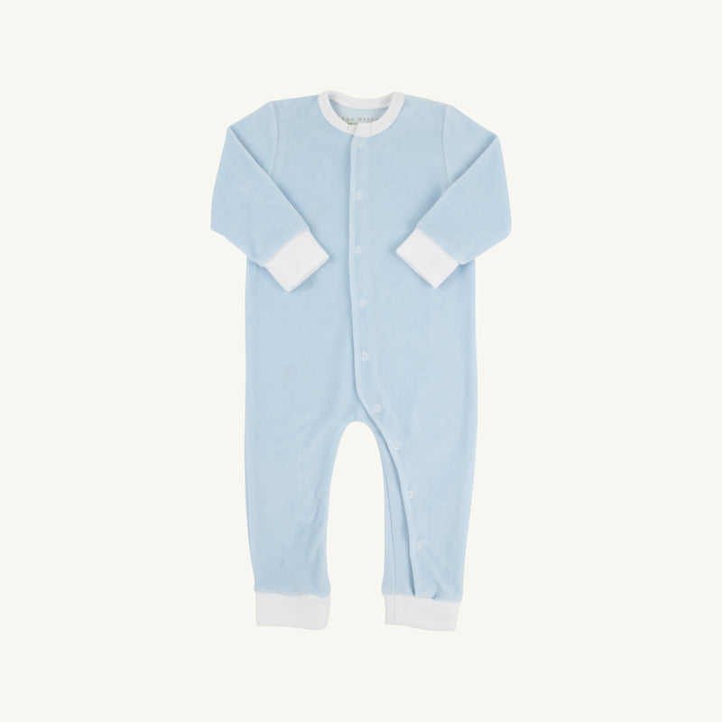 Paxton Playsuit - Buckhead Blue with Worth Avenue White