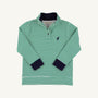 Pendleton Popped Collar - Kiawah Kelly Green Stripe with Nantucket Navy