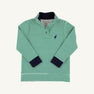 Pendleton Popped Collar - Kiawah Kelly Green Stripe with Nantucket Navy