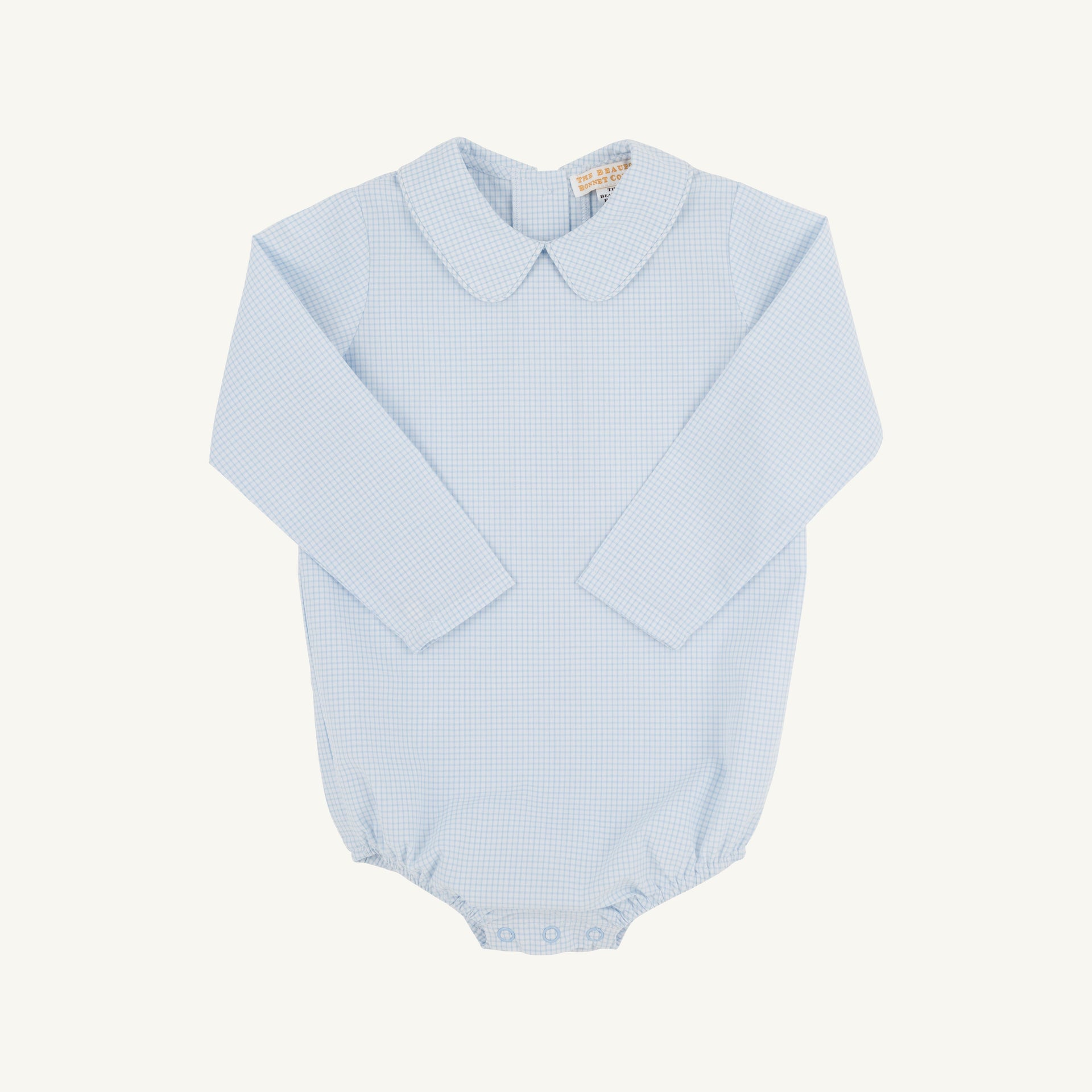 Peter Pan Collar Shirt & Onesie (Long Sleeve Woven) - Barrington Blue Peter Pan Collar Shirt & Onesie (Long Sleeve Woven) - Barrington Blue
