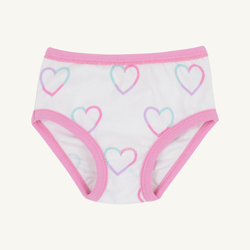 Pippy's Underpinnings - Have a Little Heart with Winter Park Pink