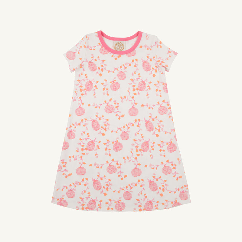 Polly Play Dress - Gourd-geous (Palmetto Pearl) with Romany Rose