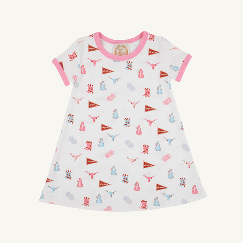 Texas Polly Play Dress - Gone to Texas with Hamptons Hot Pink