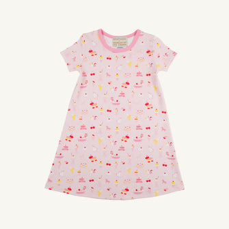 Embroidery result for: Polly Play Dress - Ice Cream Daydream (Strawberry Pink)