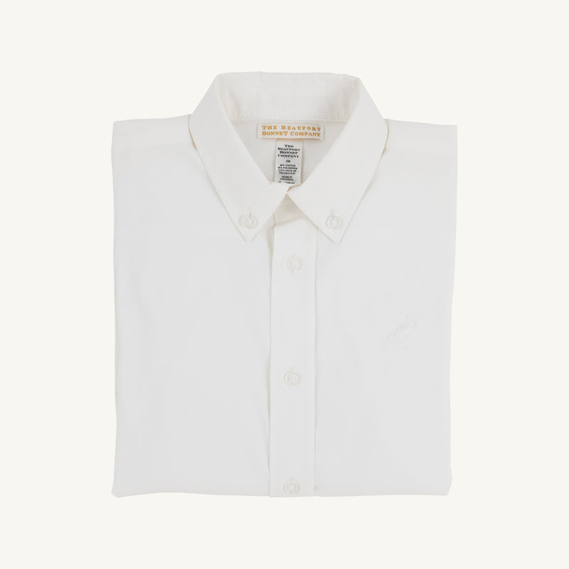 Prepletic™ Dean's List Dress Shirt - Worth Avenue White