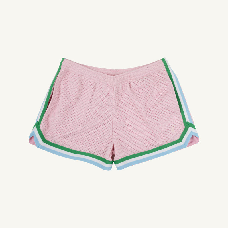 Prepletic™ Sheridan Shorts - Palm Beach Pink with Beale Street Blue, Grace Bay Green, & Worth Avenue White with Lauderdale Lavender Stork