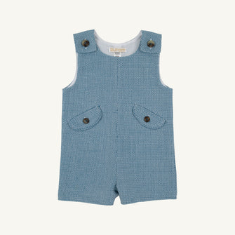Embroidery result for: Prescott Pocket Jon Jon - Barnsley Blue Tweed