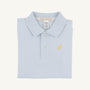 Prim & Proper Polo & Onesie - Bardstown Blue with Bellport Butter Yellow Stork