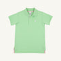 Prim & Proper Polo & Onesie - Lexington Lime with Lexington Lime Stripe & Worth Avenue White Stork