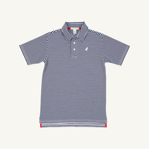 Prim and Proper Polo LS Pima-PPearl-NN